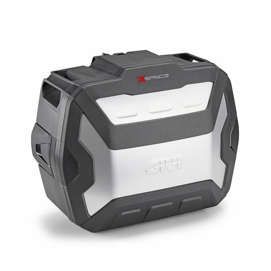 VALIGIA XSPACE GIVI XP01AAA CON COVER ALLUMINIO ANOD.