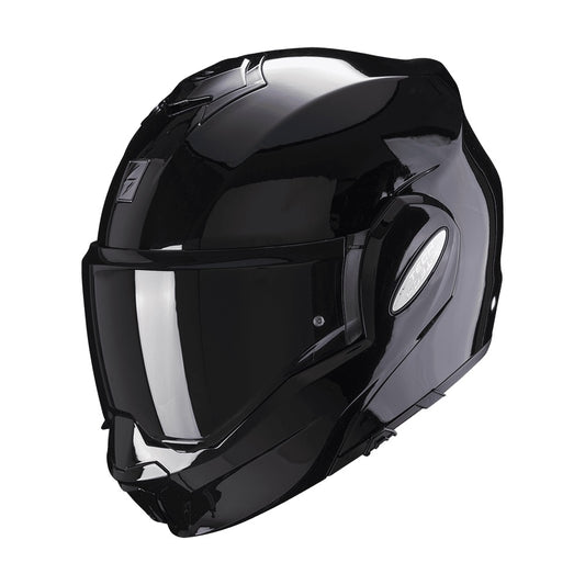 CASCO MODULARE SCORPION EXO-TECH EVO NERO LUCIDO - Della Categoria Caschi Modulare Produttore SCORPION EXO - A soli €254.90! Acquista ora su Due Ruote Accessori