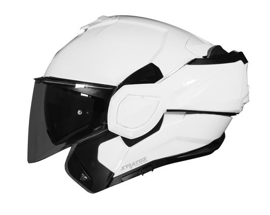 CASCO REVERSIBILE ORIGINE STRATOS BIANCO LUCIDO