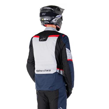 GIACCA UOMO ALPINESTARS ST-1 WATERPROOF BLU NERA BRIGHT RED