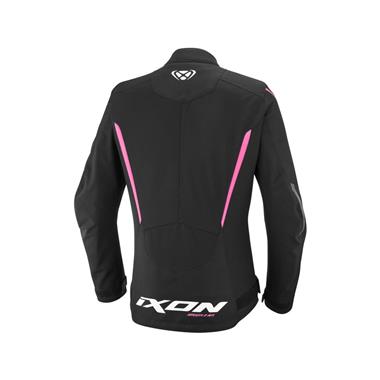 GIUBBOTTO TSUTO DONNA IXON STRIKER2 AIRWPL NERO-ROSA VIVO