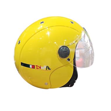 CASCO JET DIEFFE BAMBINO DF44 GIALLO