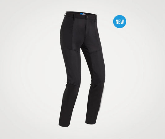PANTALONE PMJ DONNA ESTIVO TRAFORATO SUM AIR DONNA NERO TRASPIRANTE