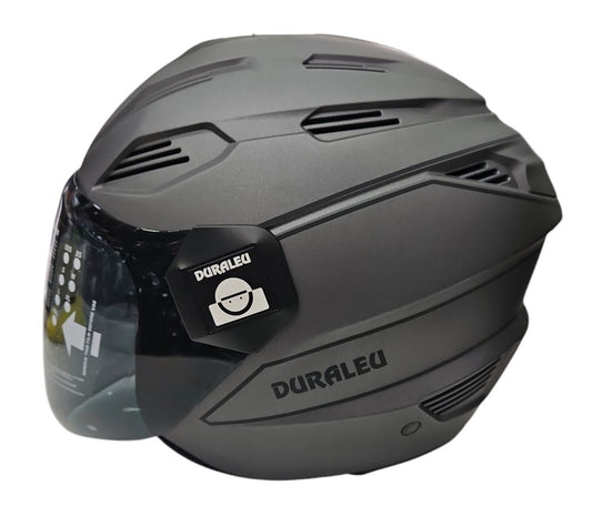 CASCO JET DURALEU TRENDY TITANIO OPACO