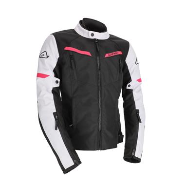 GIUBBINO DONNA ACERBIS CE X-STREET NERO ROSA