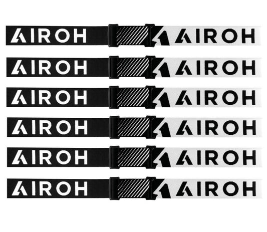 ELASTICO MASCHERA AIROH STRAP XR1 NERO BIANCO - Della Categoria Occhiali Produttore Airoh - A soli €8.50! Acquista ora su dueruoteaccessori.it