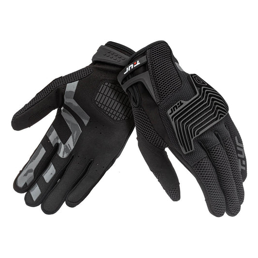 GUANTO G–THREE PRO T-UR PRIMAVERA-ESTATE UOMO NERO - Della Categoria Guanti Estivi Uomo Produttore T.UR - A soli €35.90! Acquista ora su Due Ruote Accessori