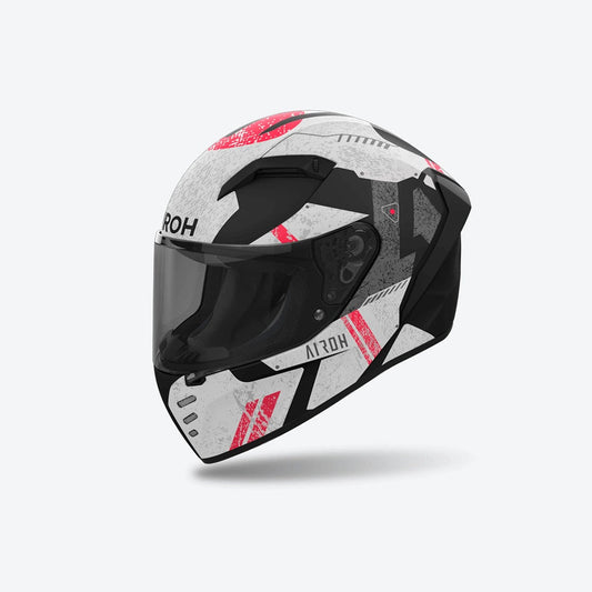 CASCO INTEGRALE AIROH CONNOR OMEGA OM.22.06 NERO GRAFICA GIAPPONE - Della Categoria Caschi Integrale Produttore Airoh - A soli €112.50! Acquista ora su Due Ruote Accessori