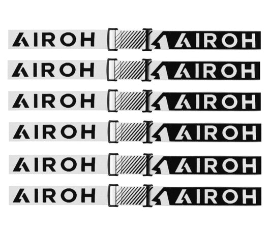 ELASTICO MASCHERA AIROH STRAP XR1 BIANCO NERO - Della Categoria Occhiali Produttore Airoh - A soli €8.50! Acquista ora su dueruoteaccessori.it