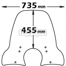 PARABREZZA CON ATTACCHI A141 APRILIA SCARABEO 250 LIGHT ANNO 2006 AL 2009 300 DAL 2009 AL 2 - Della Categoria Parabrezza Produttore Isotta - A soli €80.30! Acquista ora su dueruoteaccessori.it