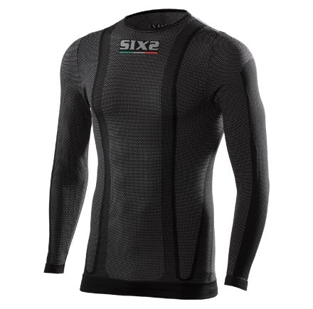 MAGLIA MANICA LUNGA GIROCOLLO SIX2 NERA - Della Categoria Intimo Termico Uomo Produttore SIX - A soli €56! Acquista ora su Due Ruote Accessori