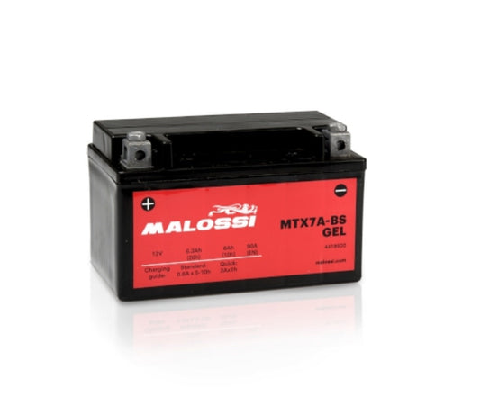 BATTERIA MTX7A-BS MALOSSI GEL COMPATIBILE PRONTA ALL USO - Della Categoria Batterie Produttore Malossi - A soli €31.10! Acquista ora su dueruoteaccessori.it