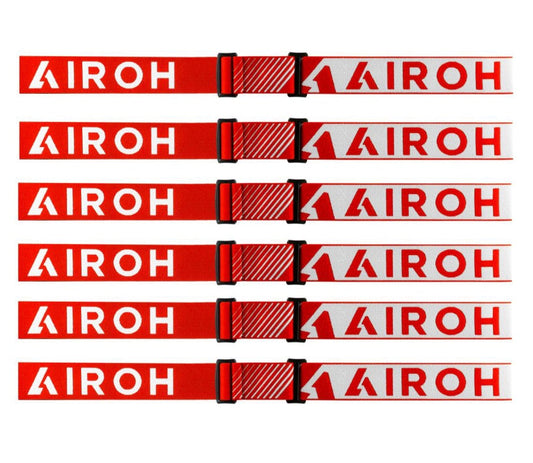 ELASTICO MASCHERA AIROH STRAP XR1 ROSSO BIANCO - Della Categoria Occhiali Produttore Airoh - A soli €8.50! Acquista ora su dueruoteaccessori.it