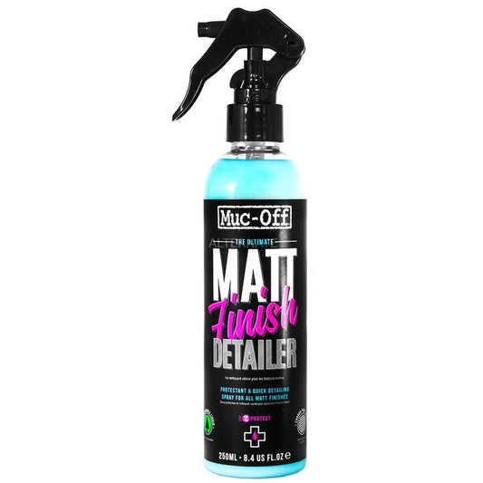 Muc-Off Matt Finish Detailer sgrassatore e detergente 250 ml - Della Categoria Pulizia & Manutenzione Produttore MUC-OFF - A soli €10.15! Acquista ora su dueruoteaccessori.it