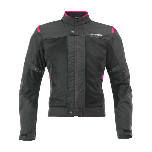 GIUBBINO ACERBIS RAMSEY DONNA TRAFORATO CE NERO FUXIA - Della Categoria Giubbini Estivi Donna Produttore ACERBIS - A soli €104.45! Acquista ora su Due Ruote Accessori