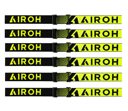 ELASTICO MASCHERA AIROH STRAP XR1 NERO GIALLO FLU - Della Categoria Occhiali Produttore Airoh - A soli €8.50! Acquista ora su dueruoteaccessori.it