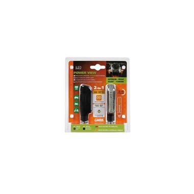 COPPIA FRECCE INDICATORI DIREZIONE MULTI-LED ANTERIORI NERE POWER VIEW 12V - Della Categoria Freccie Produttore Lampa - A soli €29.70! Acquista ora su dueruoteaccessori.it