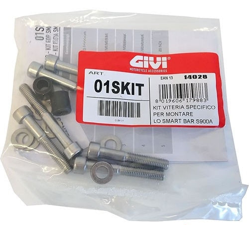 KIT VITERIA MONTAGGIO SMART BAR S900A GIVI - Della Categoria Accessori Vari Produttore Givi - A soli €8.65! Acquista ora su Due Ruote Accessori