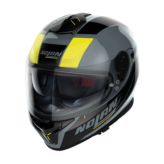 CASCO INTEGRALE NOLAN N80-8 MANDRAKE N-COM 048 GRIGIO GIALLO NERO LUCIDO - Della Categoria Caschi Integrale Produttore Nolan Helmets - A soli €225! Acquista ora su Due Ruote Accessori