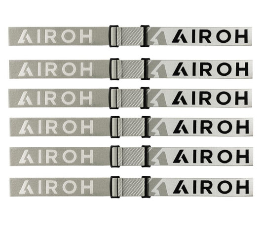 ELASTICO MASCHERA AIROH STRAP XR1 GRIGIO BIANCO - Della Categoria Occhiali Produttore Airoh - A soli €8.50! Acquista ora su dueruoteaccessori.it