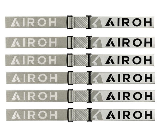 ELASTICO MASCHERA AIROH STRAP XR1 GRIGIO BIANCO - Della Categoria Occhiali Produttore Airoh - A soli €8.50! Acquista ora su dueruoteaccessori.it