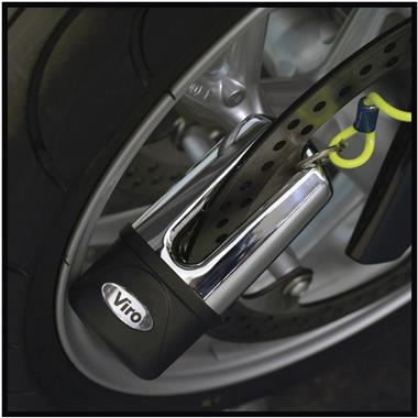 BLOCCADISCO VIRO BLINDATO EXTREME.D.11 CROMATO - Della Categoria Antifurti & Catene Produttore VIRO - A soli €52.25! Acquista ora su Due Ruote Accessori