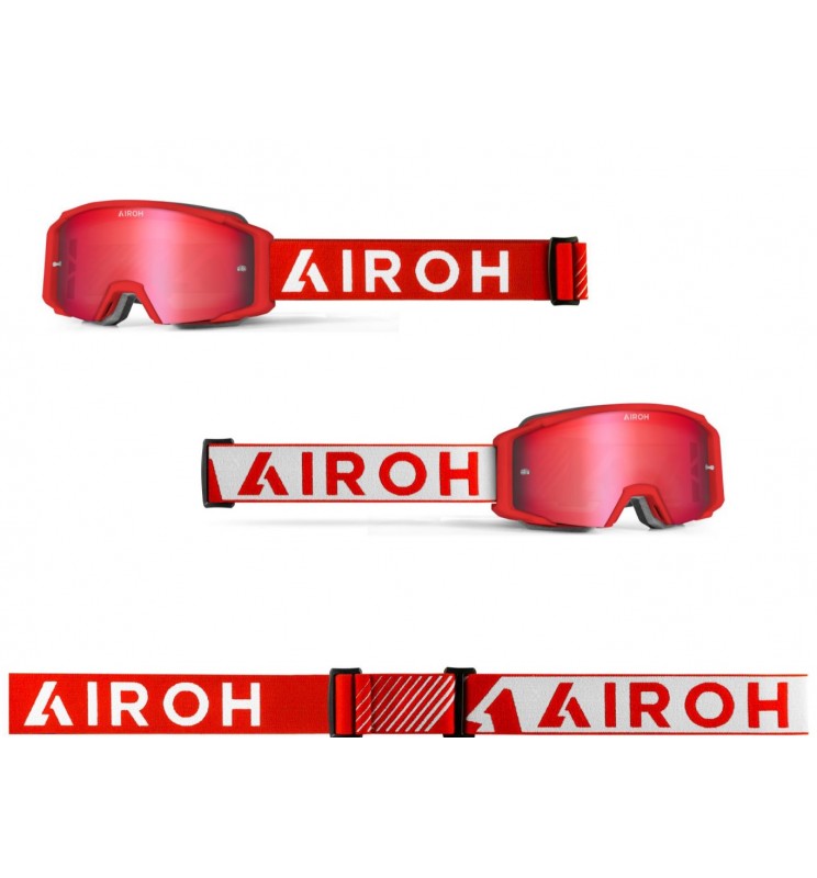 OCCHIALI CROSS AIROH BLAST XR1 ROSSI OPACO - Della Categoria Occhiali Produttore Airoh - A soli €39.10! Acquista ora su Due Ruote Accessori