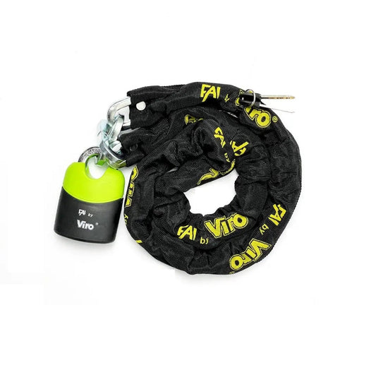 CATENA VIRO CON LUCHETTO GAN D.13 LUNGHEZZA 180 - Della Categoria Antifurti & Catene Produttore VIRO - A soli €57.40! Acquista ora su Due Ruote Accessori