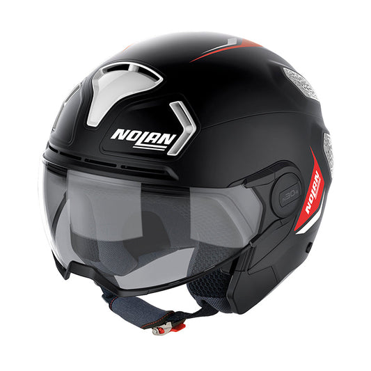 CASCO JET NOLAN N30-4 T OMOLOGAZIONE 06 INCEPTION 019 NERO BIANCO ROSSO OPACO - Della Categoria Caschi Jet Produttore Nolan Helmets - A soli €165! Acquista ora su Due Ruote Accessori