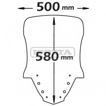 PARABREZZA CON ATTACCHI A333 YAMAHA X-MAX 125-300-400-ANNO DAL 2017 - Della Categoria Parabrezza Produttore Isotta - A soli €72.45! Acquista ora su dueruoteaccessori.it