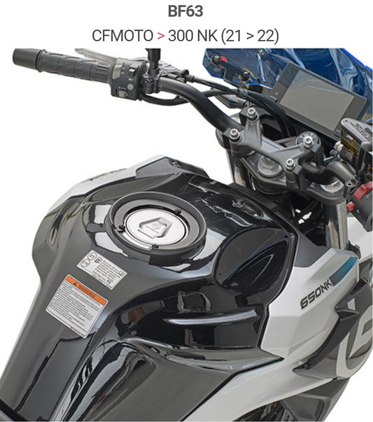 FLANGIA METALLICA BF63 CFMOTO 700NK 21 SPECIFICA X BORSA TANK LOCK GIVI - Della Categoria Borse Serbatoio Tank loock Produttore Givi - A soli €13.10! Acquista ora su Due Ruote Accessori
