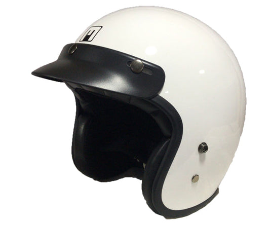 CASCO JET MPH H-EASY CAFE RACE BIANCO LUCIDO - Della Categoria Caschi Jet Produttore MPH HELMETS - A soli €76.50! Acquista ora su Due Ruote Accessori