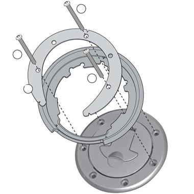 FLANGIA KAPPA SPECIFICA X BORSA TANK LOCK BF19K - Della Categoria Accessori Vari Produttore Kappa s.r.l - A soli €25.90! Acquista ora su Due Ruote Accessori