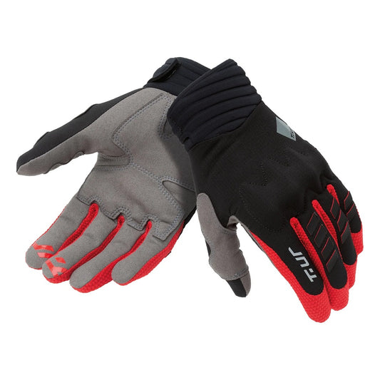 Guanto G-SIX TUR NERO-ROSSO TAGLIA - Della Categoria Guanti Estivi Uomo Produttore T.UR - A soli €32! Acquista ora su Due Ruote Accessori