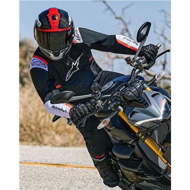 GIUBBINO UOMO ALPINESTARS T-SPS AIR V2 NERO BIANCO