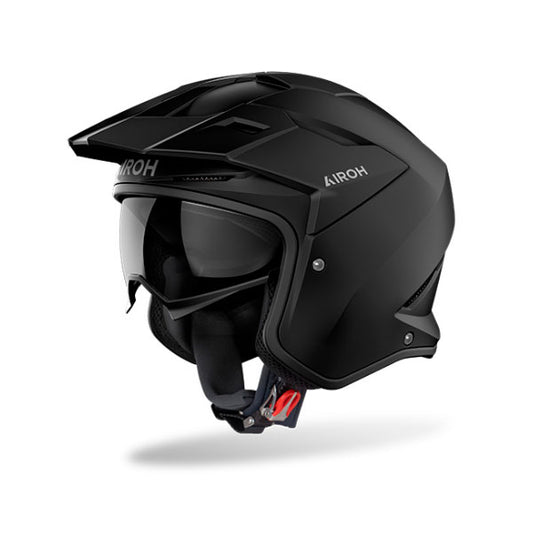 CASCO JET AIROH KOMBAKT KO11 COLORE NERO OPACO