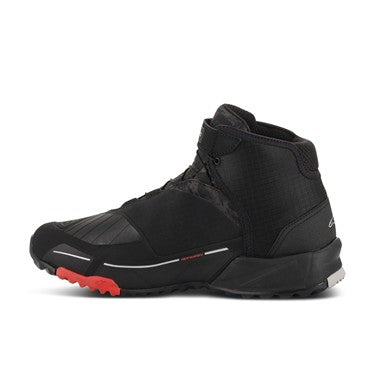 SCARPA ALPINESTARS CR-X DRYSTAR RIDING SHOES BLACK CAMO RED