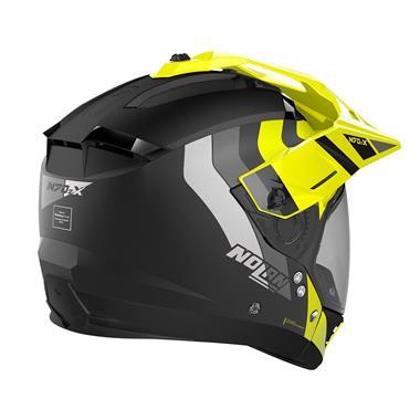 CASCO SCOMPONIBILE NOLAN N70-2 X DECURIO N-COM 030 NERO GIALLO