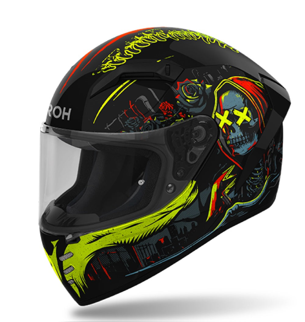 CASCO INTEGRALE AIROH CONNOR DOUBLE FACE GLOSS CNDBF35