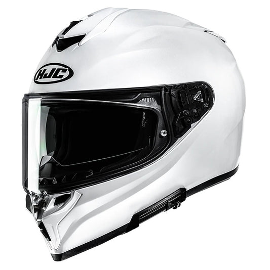 CASCO INTEGRALE HJC i72 SOLID BIANCO LUCIDO
