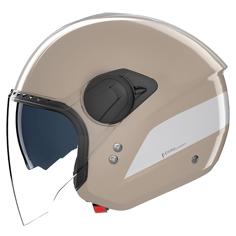 CASCO JET NOLAN N20-2 VISOR DOLCE VITA 350 SABBIA BIANCO