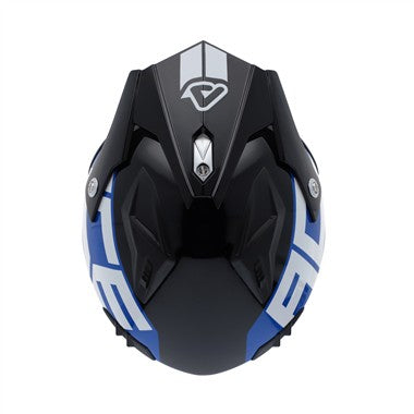 CASCO ACERBIS JET ARIA GRAPHIC BIANCO-BLU-ROSSO