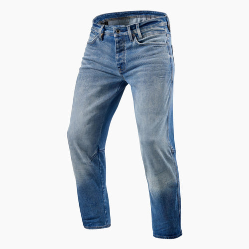 PANTALONE REVIT UOMO JEANS SALT TF BLU MEDIO SLAVATO L32 - Della Categoria Pantaloni & Jeans Uomo Produttore REVIT - A soli €168! Acquista ora su Due Ruote Accessori