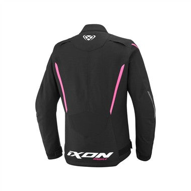 GIUBBOTTO  TSUTO DONNA IXON STRIKER 2 LADY NERO-ROSA VIVO