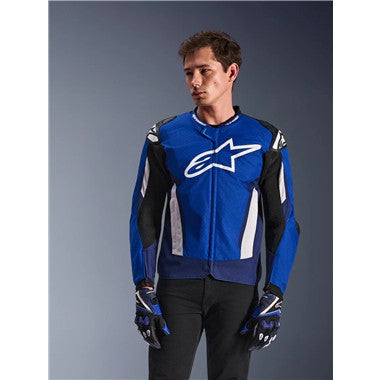 GIUBBINO UOMO ALPINESTARS T-GP AIR BLU NERO