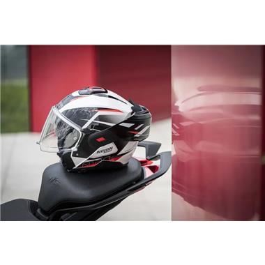 CASCO REVERS NOLAN N120-1 NIGHTLIFE N-CO025 NERO ROSSO OPACO - Della Categoria Caschi Modulare Produttore Nolan Helmets - A soli €423! Acquista ora su Due Ruote Accessori