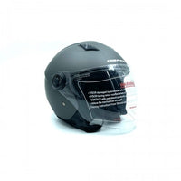 CASCO JET DIEFFE DF34 TITANIO OPACO