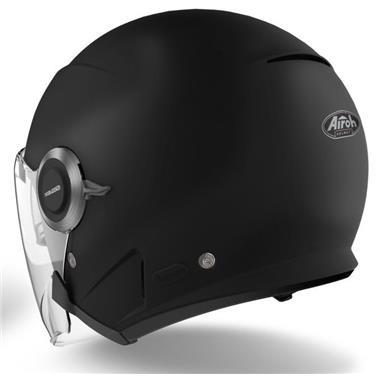 CASCO AIROH JET HELYOS HE611 NERO OPACO ECE 2206 - Della Categoria Caschi Jet Produttore Airoh - A soli €112.50! Acquista ora su Due Ruote Accessori