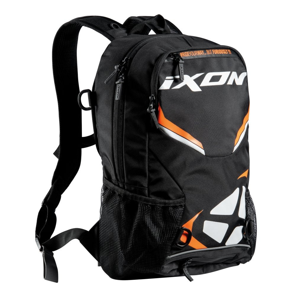 ZAINO TSUTO DONNA IXON R-TENSION 23 NERO-BIANCO-ARANCIONE - Della Categoria Zaini Produttore IXON - A soli €59.50! Acquista ora su Due Ruote Accessori