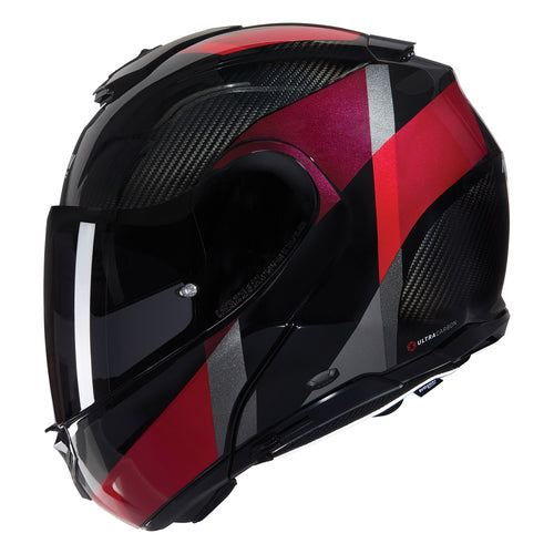 CASCO MODULARE NOLAN X-1005 ULTRA SPORTIVO CARBON ROSSO BORDO 346 - Della Categoria Caschi Modulari Carbonio Produttore Nolan Helmets - A soli €666! Acquista ora su Due Ruote Accessori